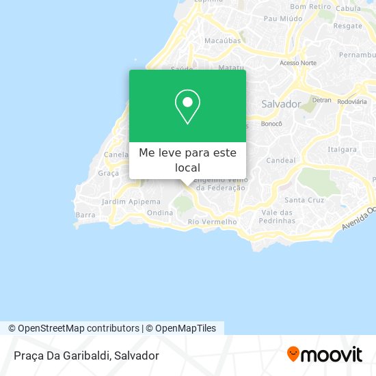 Praça Da Garibaldi mapa