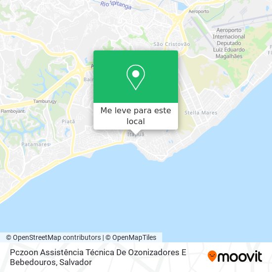 Pczoon Assistência Técnica De Ozonizadores E Bebedouros mapa