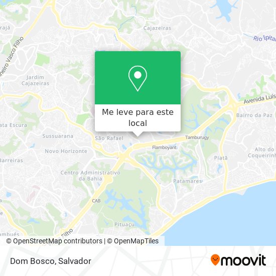 Dom Bosco mapa