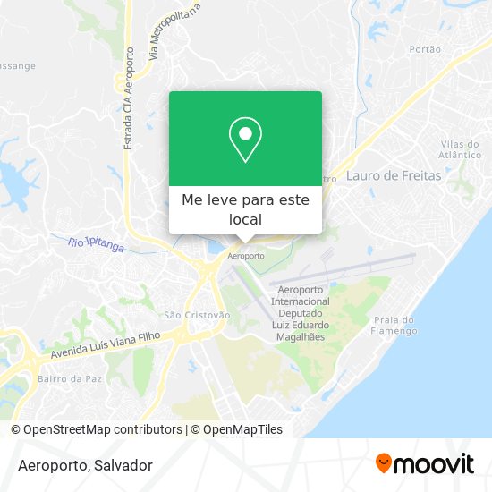 Aeroporto mapa