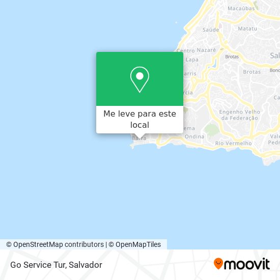 Go Service Tur mapa