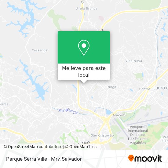 Parque Serra Ville - Mrv mapa