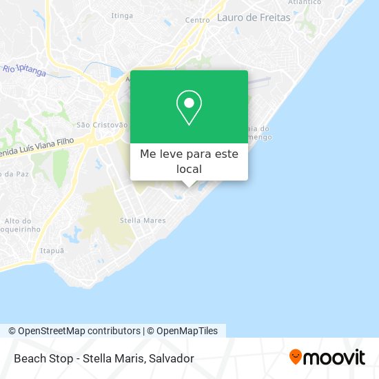 Beach Stop - Stella Maris mapa