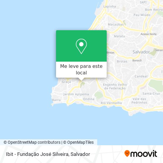 Ibit - Fundação José Silveira mapa