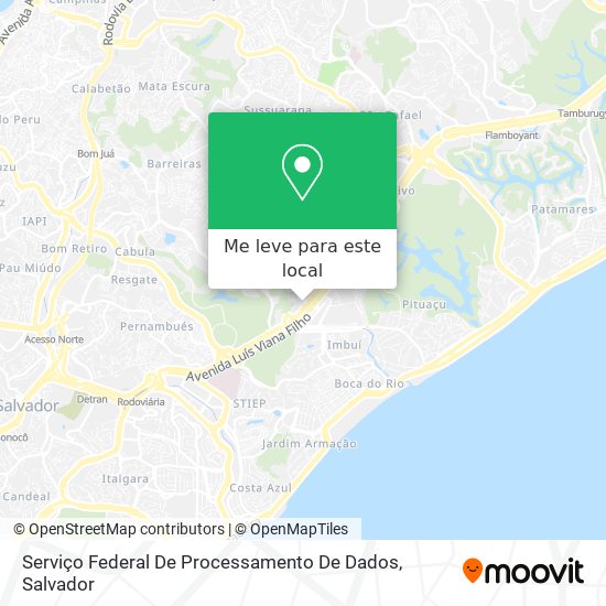 Serviço Federal De Processamento De Dados mapa