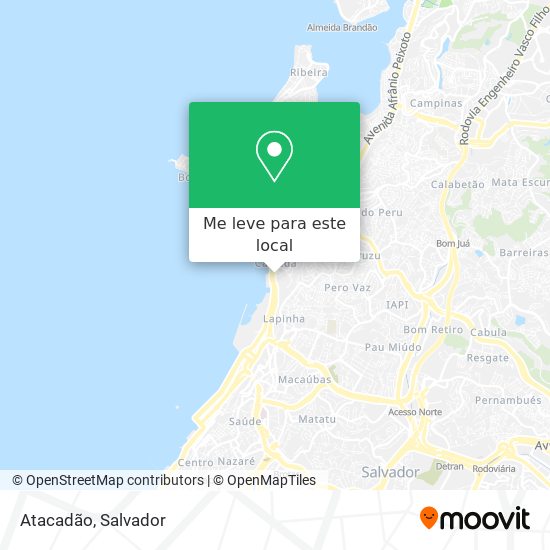 Atacadão mapa