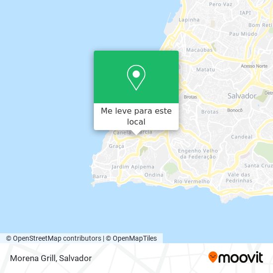 Morena Grill mapa