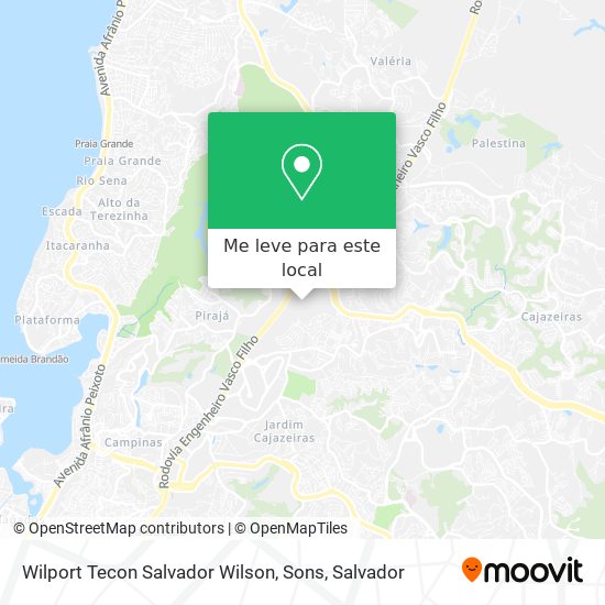 Wilport Tecon Salvador Wilson, Sons mapa