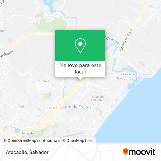 Atacadão mapa