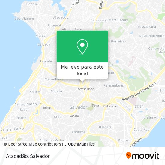 Atacadão mapa