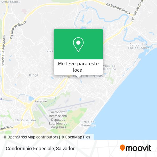 Condomínio Especiale mapa