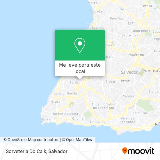 Sorveteria Do Caik mapa