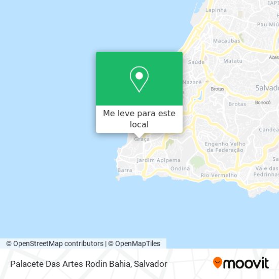 Palacete Das Artes Rodin Bahia mapa
