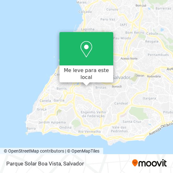 Parque Solar Boa Vista mapa
