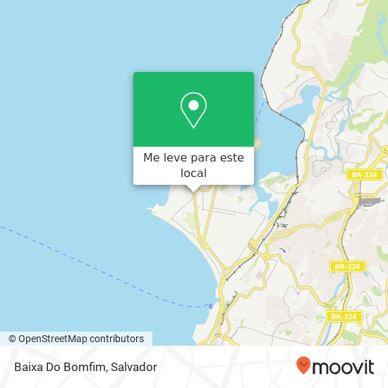 Baixa Do Bomfim mapa