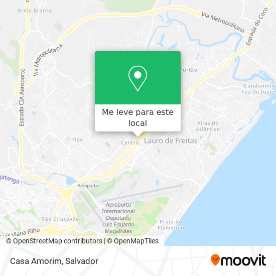 Casa Amorim mapa