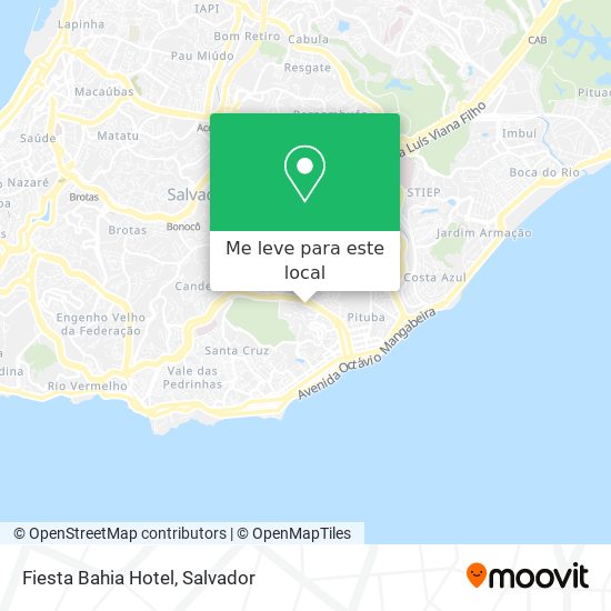 Fiesta Bahia Hotel mapa
