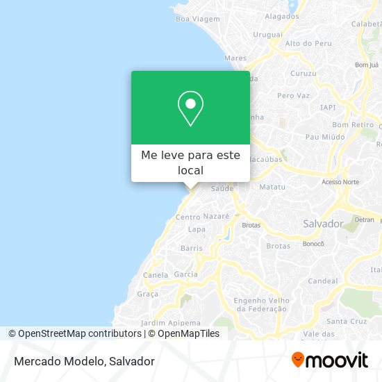 Mercado Modelo mapa