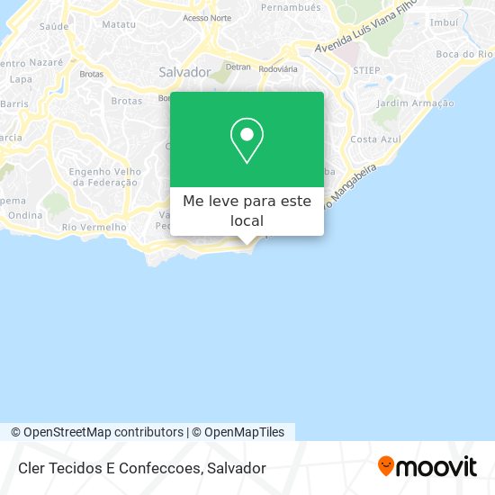 Cler Tecidos E Confeccoes mapa