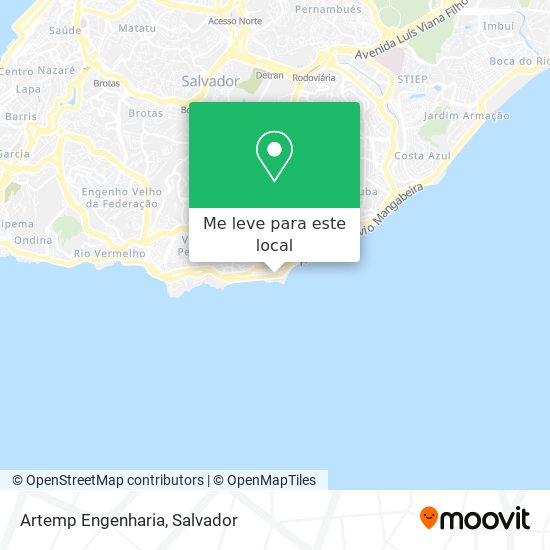 Artemp Engenharia mapa