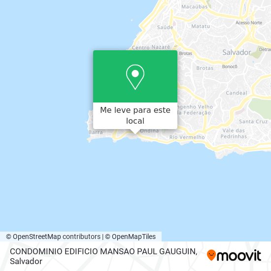 CONDOMINIO EDIFICIO MANSAO PAUL GAUGUIN mapa
