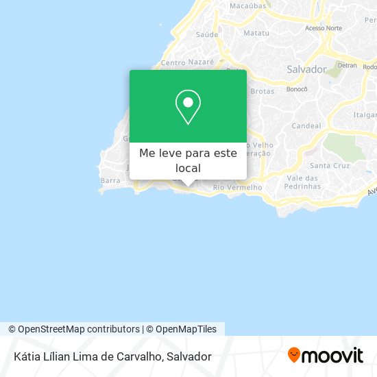 Kátia Lílian Lima de Carvalho mapa