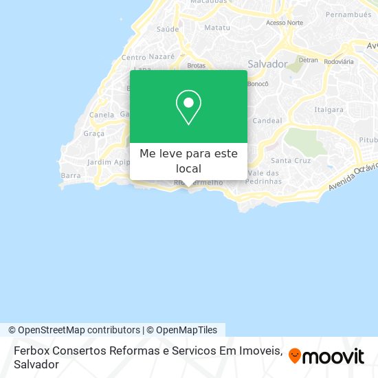 Ferbox Consertos Reformas e Servicos Em Imoveis mapa