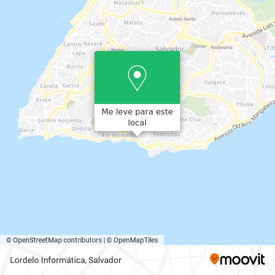 Lordelo Informática mapa