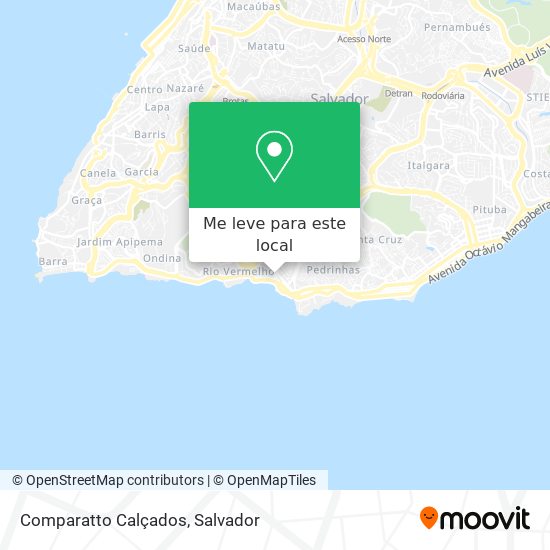 Comparatto Calçados mapa