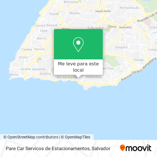 Pare Car Servicos de Estacionamentos mapa