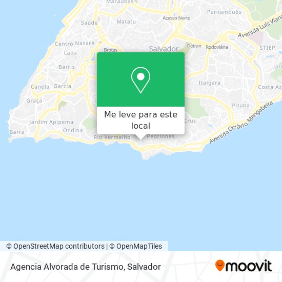 Agencia Alvorada de Turismo mapa