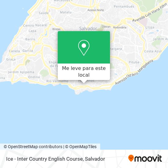 Ice - Inter Country English Course mapa