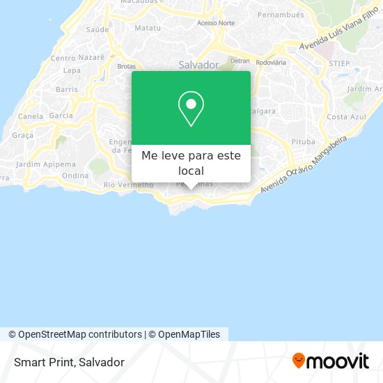 Smart Print mapa