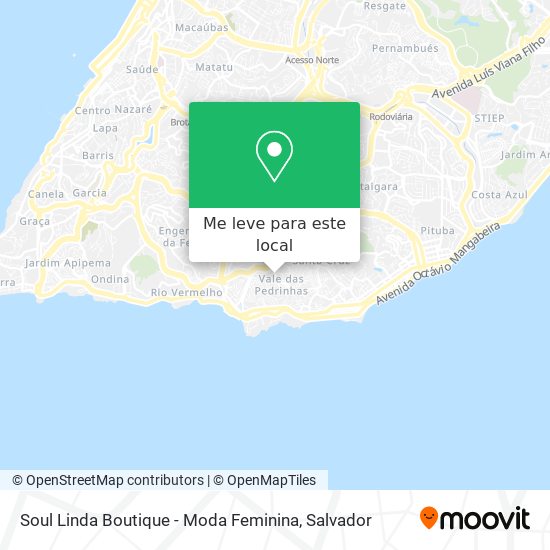 Soul Linda Boutique - Moda Feminina mapa