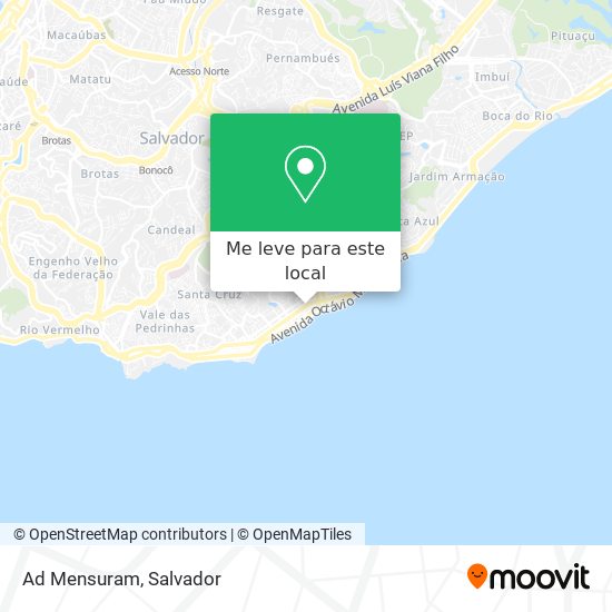 Ad Mensuram mapa