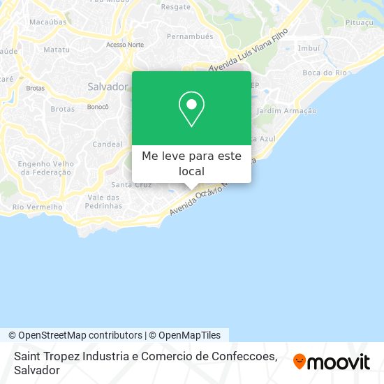 Saint Tropez Industria e Comercio de Confeccoes mapa