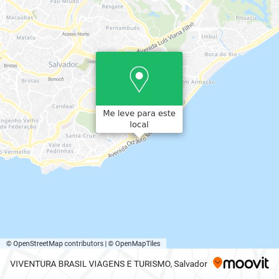 VIVENTURA BRASIL VIAGENS E TURISMO mapa