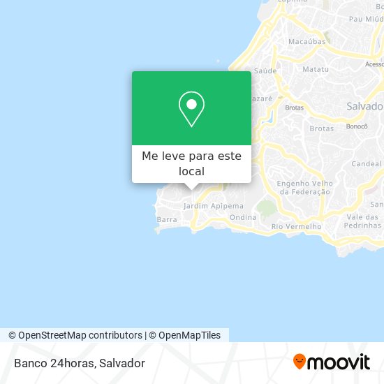 Banco 24horas mapa