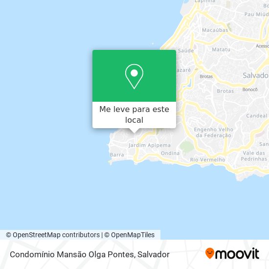 Condomínio Mansão Olga Pontes mapa