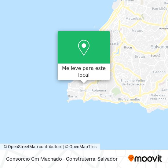 Consorcio Cm Machado - Construterra mapa