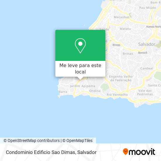 Condominio Edificio Sao Dimas mapa