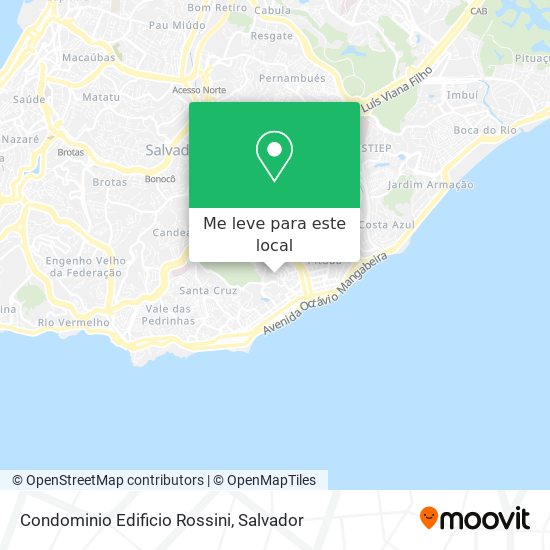 Condominio Edificio Rossini mapa
