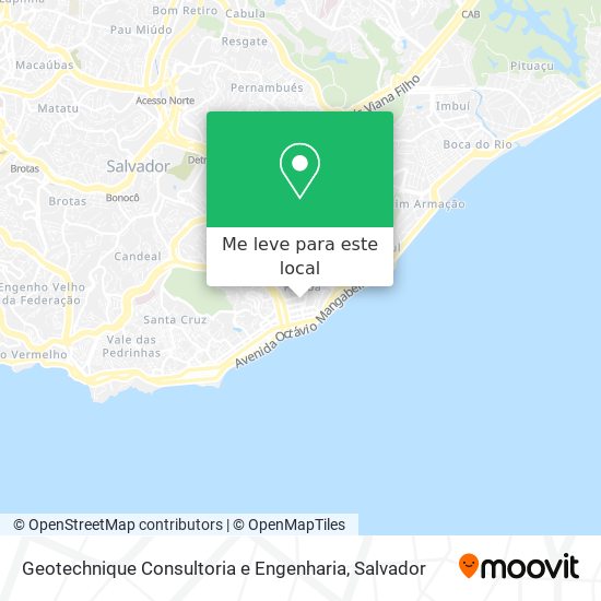 Geotechnique Consultoria e Engenharia mapa