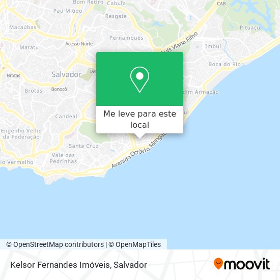 Kelsor Fernandes Imóveis mapa