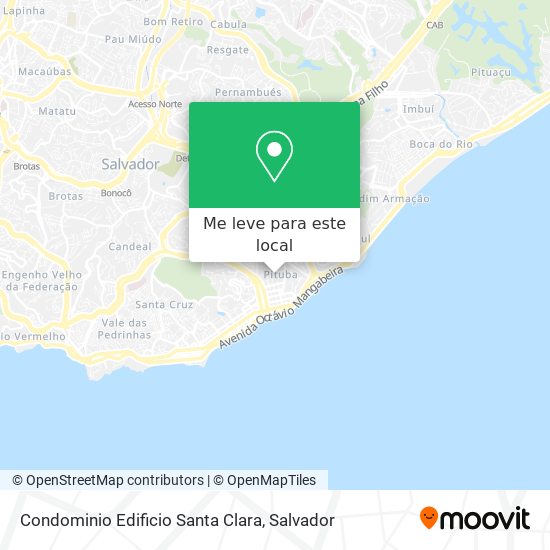 Condominio Edificio Santa Clara mapa