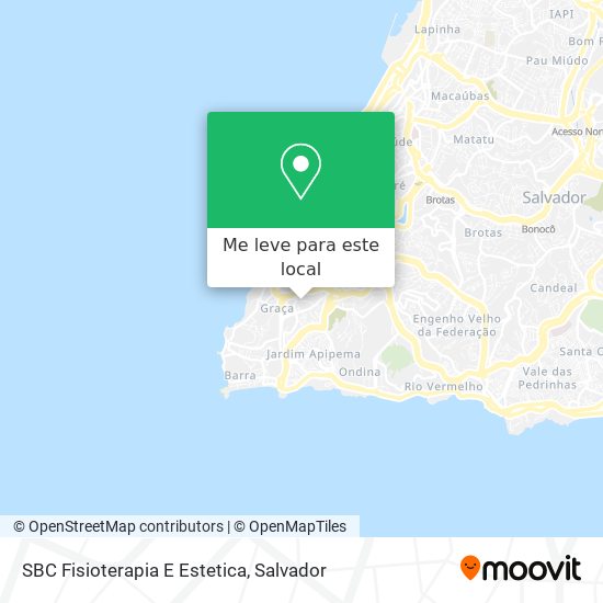 SBC Fisioterapia E Estetica mapa