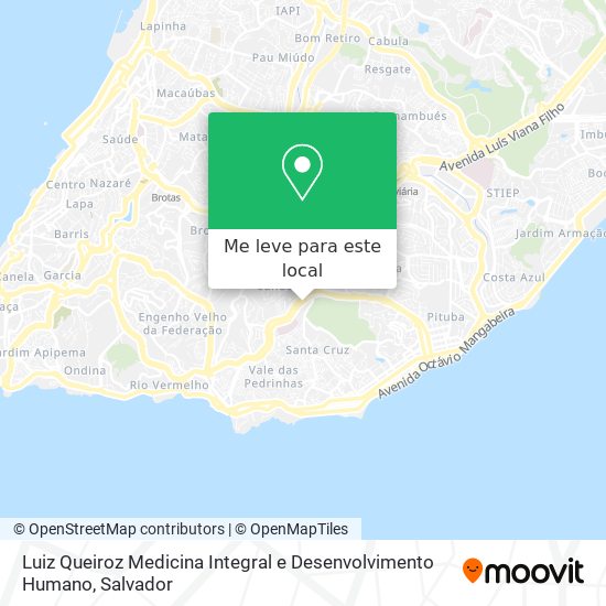 Luiz Queiroz Medicina Integral e Desenvolvimento Humano mapa
