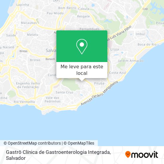 Gastrô Clínica de Gastroenterologia Integrada mapa