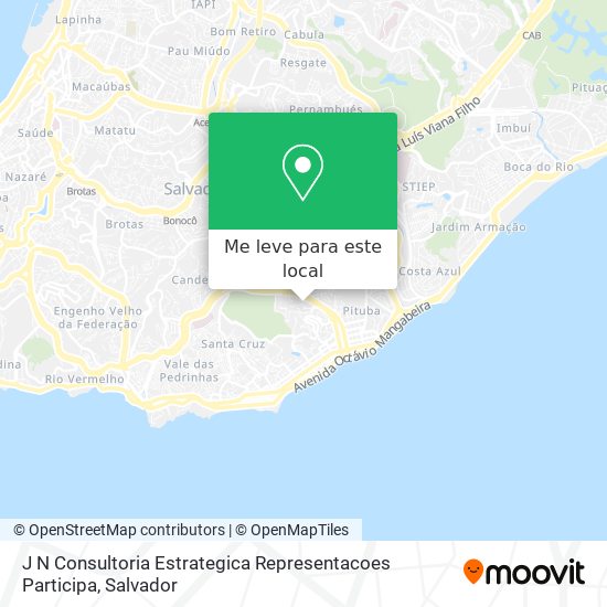 J N Consultoria Estrategica Representacoes Participa mapa
