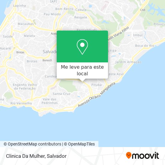 Clinica Da Mulher mapa